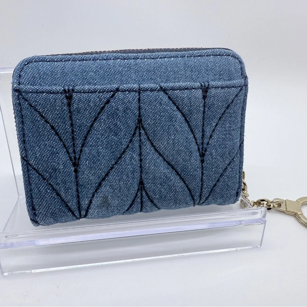 Kate Spade Briar Lane Denim Blue Wallet - Picture 2 of 8